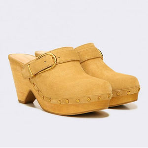 Veronica Beard Hendrix Clog Suede Mule Women's Size 8.5 New Without Box